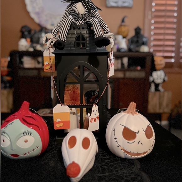 Disney Other - Set of 3Disney NMBC lantern heads - Jack, Sally & Zero